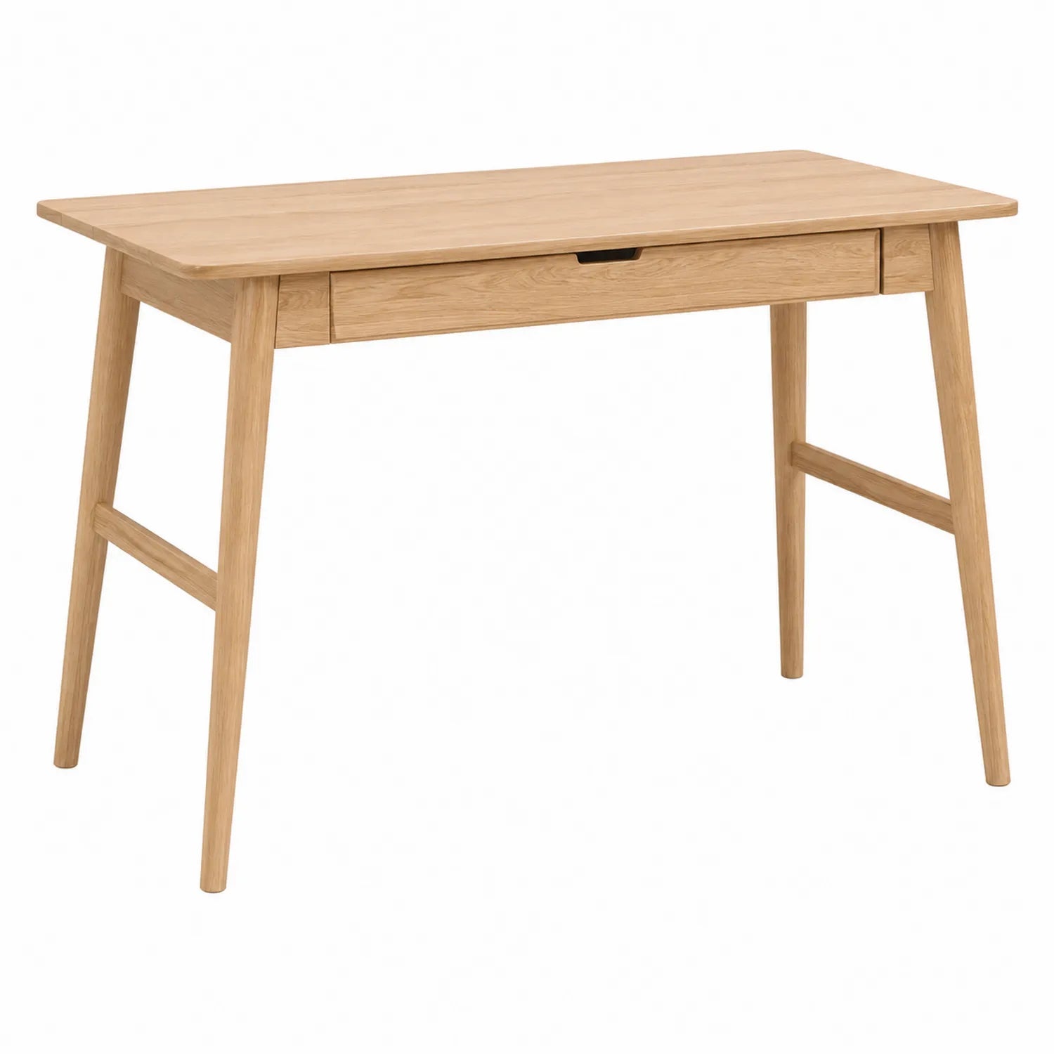 Escritorio de Madera de Roble con Cajón 120x60x75 cm